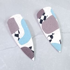 Large dagger earrings